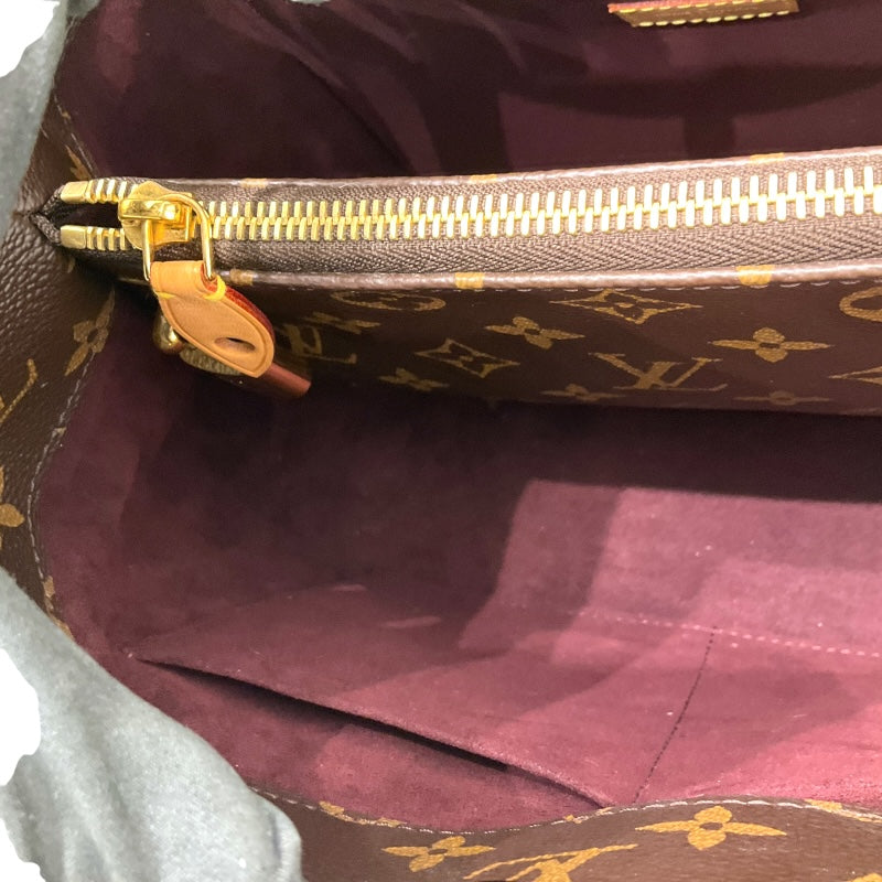 ルイ・ヴィトン LOUIS VUITTON モンテーニュMM M41056 ブラウン モノグラム レディース ショルダーバッグ