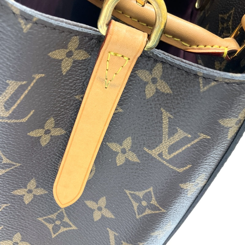 ルイ・ヴィトン LOUIS VUITTON モンテーニュMM M41056 ブラウン モノグラム レディース ショルダーバッグ