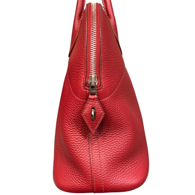 エルメス HERMES ボリード31 ルージュガランス/SV トリヨン レディース ハンドバッグ