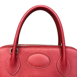 エルメス HERMES ボリード31 ルージュガランス/SV トリヨン レディース ハンドバッグ