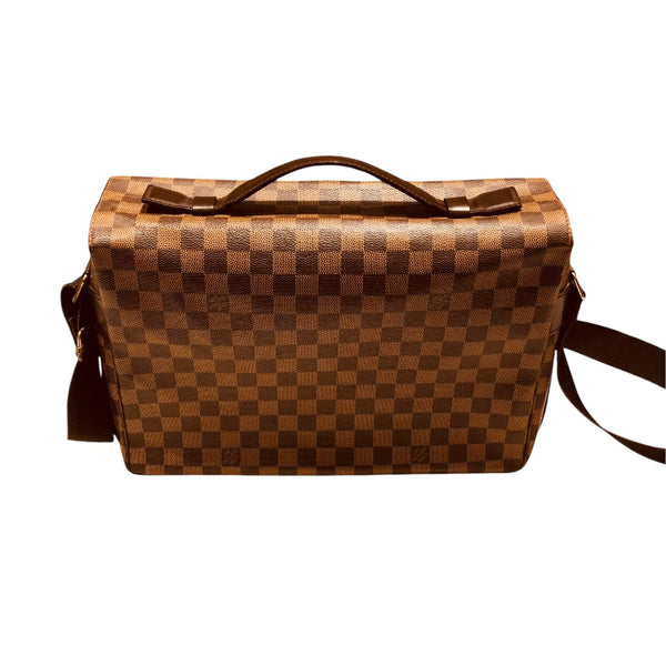 ルイ・ヴィトン LOUIS VUITTON ブロードウェイ N42270 ダミエ PVC レザー ナイロン メンズ ショルダーバッグ