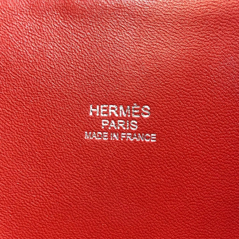 エルメス HERMES ボリード31 ルージュガランス/SV トリヨン レディース ハンドバッグ