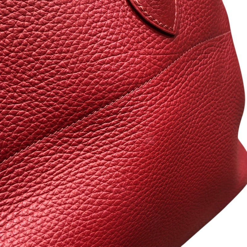 エルメス HERMES ボリード31 ルージュガランス/SV トリヨン レディース ハンドバッグ