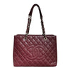 シャネル CHANEL GST チェーントートバッグ A50995 ボルドー キャビアスキン レディース トートバッグ