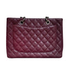 シャネル CHANEL GST チェーントートバッグ A50995 ボルドー キャビアスキン レディース トートバッグ