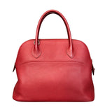 エルメス HERMES ボリード31 ルージュガランス/SV トリヨン レディース ハンドバッグ