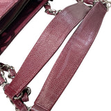 シャネル CHANEL GST チェーントートバッグ A50995 ボルドー キャビアスキン レディース トートバッグ