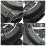 ウブロ HUBLOT キングパワー スプリットセコンド ブラックマジック 709.CI.1770.RX ブラック文字盤 セラミック/チタン/ラバーストラップ 自動巻き メンズ 腕時計