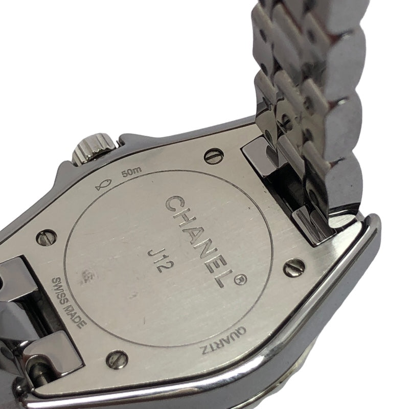 シャネル CHANEL J12 クロマティック29mm H3401 シルバー Ti/セラミック レディース 腕時計