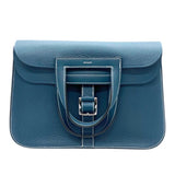 エルメス HERMES アルザン31 A刻印 ディープブルー/SV金具 トリヨンクレマンス レディース ショルダーバッグ