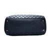 シャネル CHANEL マドモアゼル ボウリングバッグ ネイビー ラムスキン レディース ショルダーバッグ