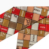 エルメス HERMES ツイリー BOLDUC AU CARERE シルク レディース スカーフ