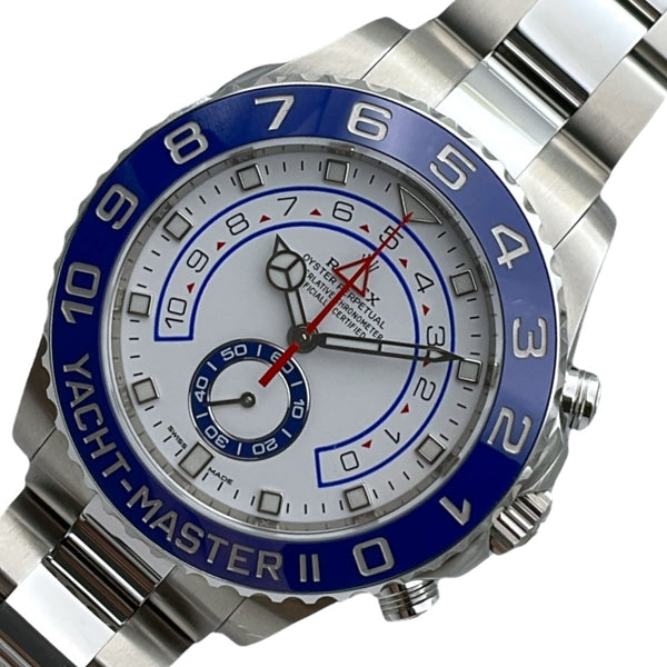 ロレックス ROLEX ヨットマスター2 116680 ホワイト ステンレススチール メンズ 腕時計