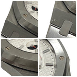 オーデマ・ピゲ AUDEMARS PIGUET ロイヤルオーク デュアルタイム 26120ST.OO.1220ST.01 シルバー文字盤 SS 自動巻き メンズ 腕時計