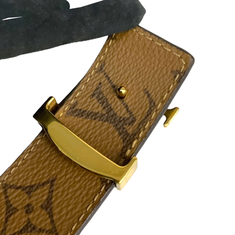 ルイ・ヴィトン LOUIS VUITTON ベルト・LV アイコニック30mmリバーシブル M0149 ブラウン ジャイアント/モノグラムリバース レディース ベルト