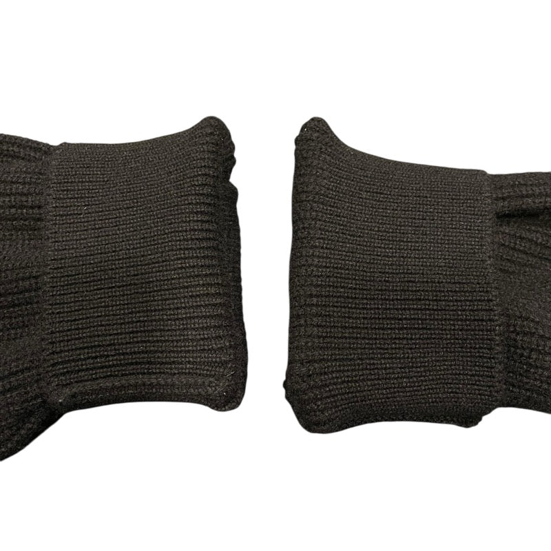 エルメス HERMES カシミヤロングカーディガン 4H2702D1 ブラック カシミヤ レディース カーディガン