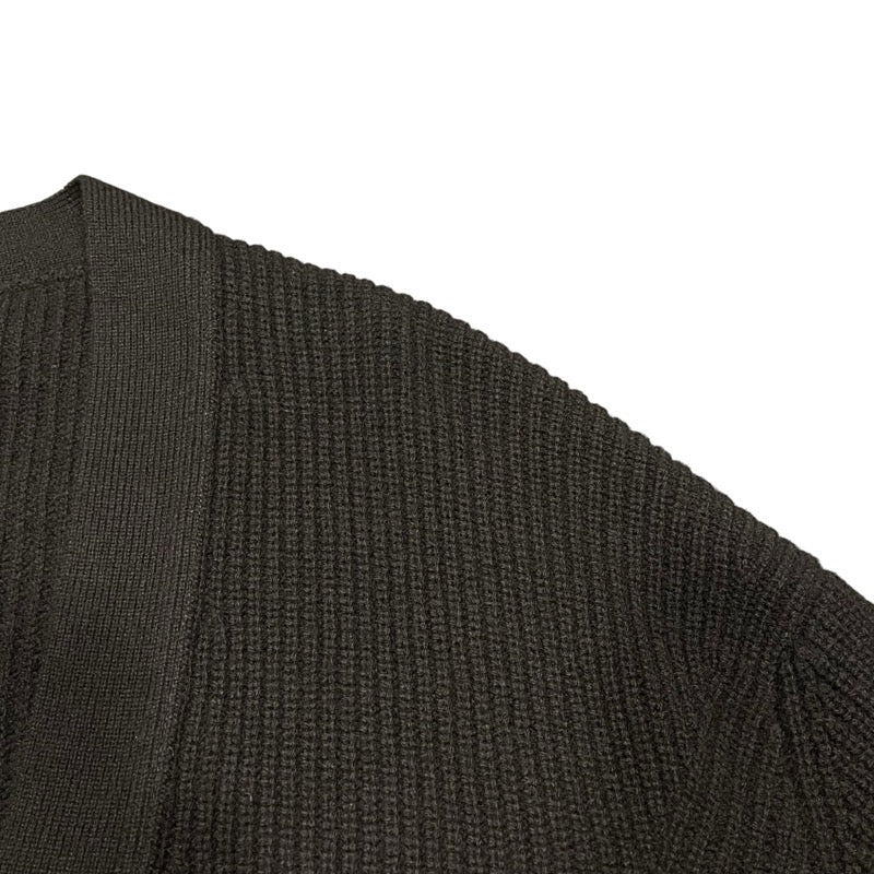 エルメス HERMES カシミヤロングカーディガン 4H2702D1 ブラック カシミヤ レディース カーディガン