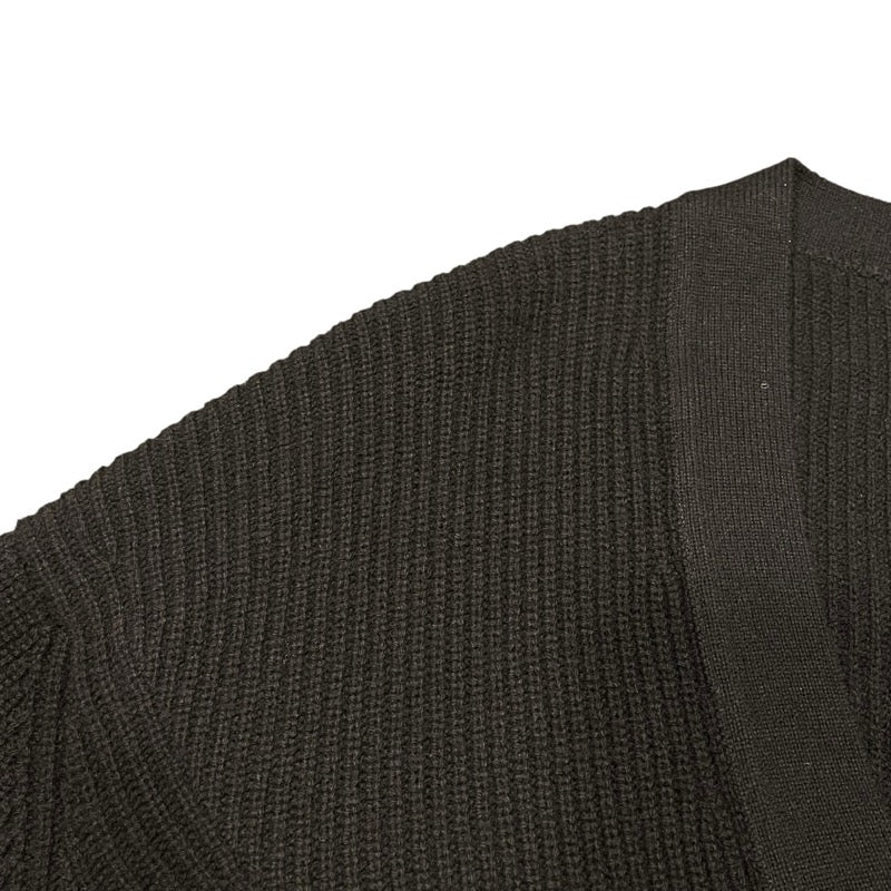 エルメス HERMES カシミヤロングカーディガン 4H2702D1 ブラック カシミヤ レディース カーディガン