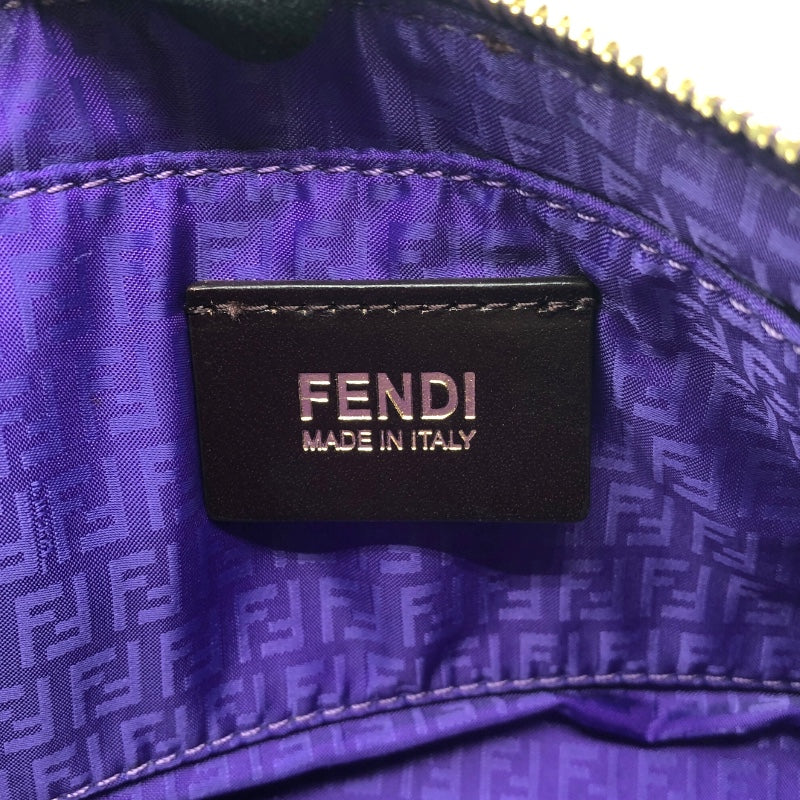 フェンディ FENDI ズッカ柄　アクセサリーポーチ 8BR592 PVC レディース ポーチ