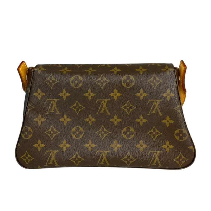 ルイ・ヴィトン LOUIS VUITTON ミニルーピング M51147 ブラウン モノグラムキャンバス レディース ハンドバッグ