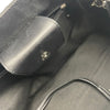 シャネル CHANEL Vステッチ チェーンハンドバッグ ブラック キャンバス レディース ショルダーバッグ