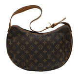ルイ・ヴィトン LOUIS VUITTON クロワッサンMM Ｍ51512 ブラウン モノグラムキャンバス レディース ショルダーバッグ