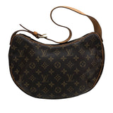 ルイ・ヴィトン LOUIS VUITTON クロワッサンMM Ｍ51512 ブラウン モノグラムキャンバス レディース ショルダーバッグ