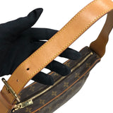 ルイ・ヴィトン LOUIS VUITTON クロワッサンMM Ｍ51512 ブラウン モノグラムキャンバス レディース ショルダーバッグ