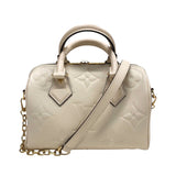 ルイ・ヴィトン LOUIS VUITTON スピーディ・バンドリエール20 M58954 クレーム モノグラム・アンプラントレザー レディース ショルダーバッグ