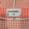 シャネル CHANEL エンボスロゴジャケット P55854 オレンジ ポリエステル レディース その他アウター