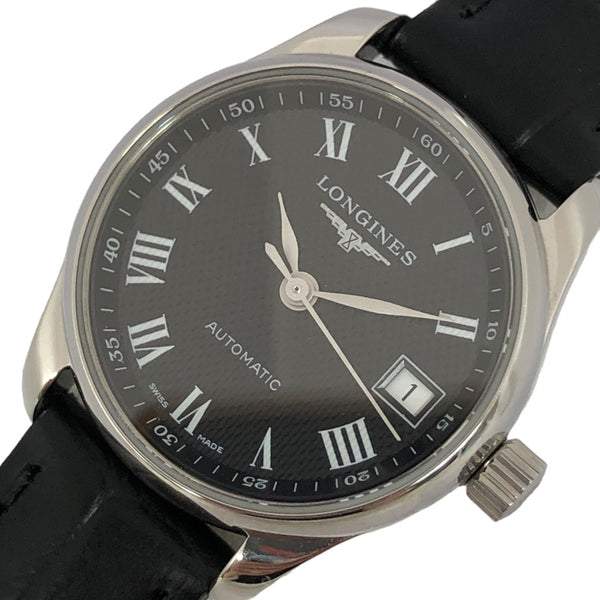 ロンジン LONGINES マスターコレクション L2.128.4 ブラック SS