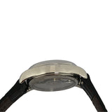 ロンジン LONGINES マスターコレクション L2.128.4 ブラック SS/革ベルト（社外品） 自動巻き レディース 腕時計