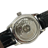 ロンジン LONGINES マスターコレクション L2.128.4 ブラック SS/革ベルト（社外品） 自動巻き レディース 腕時計