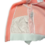 シャネル CHANEL エンボスロゴジャケット P55854 オレンジ ポリエステル レディース その他アウター