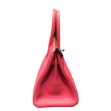 エルメス HERMES バーキン30 □Q刻 ローズリップスティック シルバー金具 トリヨン レディース ハンドバッグ