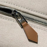 エルメス HERMES ブリッドアブラックPM ベージュ　SV金具 トワル レディース ハンドバッグ