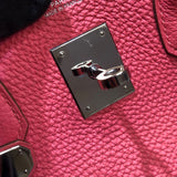 エルメス HERMES バーキン30 □Q刻 ローズリップスティック シルバー金具 トリヨン レディース ハンドバッグ