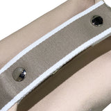 エルメス HERMES ブリッドアブラックPM ベージュ　SV金具 トワル レディース ハンドバッグ