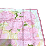 エルメス HERMES ｶﾚ90 マルチカラー シルク レディース スカーフ