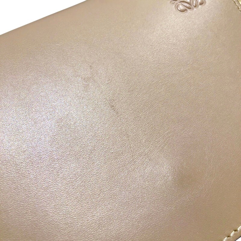 ロエベ LOEWE ゲートデュアルバッグミニ ア650N46X13 ベージュ カーフ/ジャガード レディース ショルダーバッグ