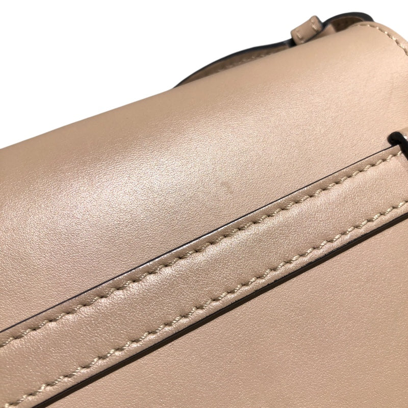 ロエベ LOEWE ゲートデュアルバッグミニ ア650N46X13 ベージュ カーフ/ジャガード レディース ショルダーバッグ