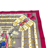 エルメス HERMES ｶﾚ90 マルチカラー ｼﾙｸ レディース スカーフ