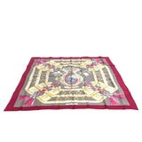 エルメス HERMES ｶﾚ90 マルチカラー ｼﾙｸ レディース スカーフ