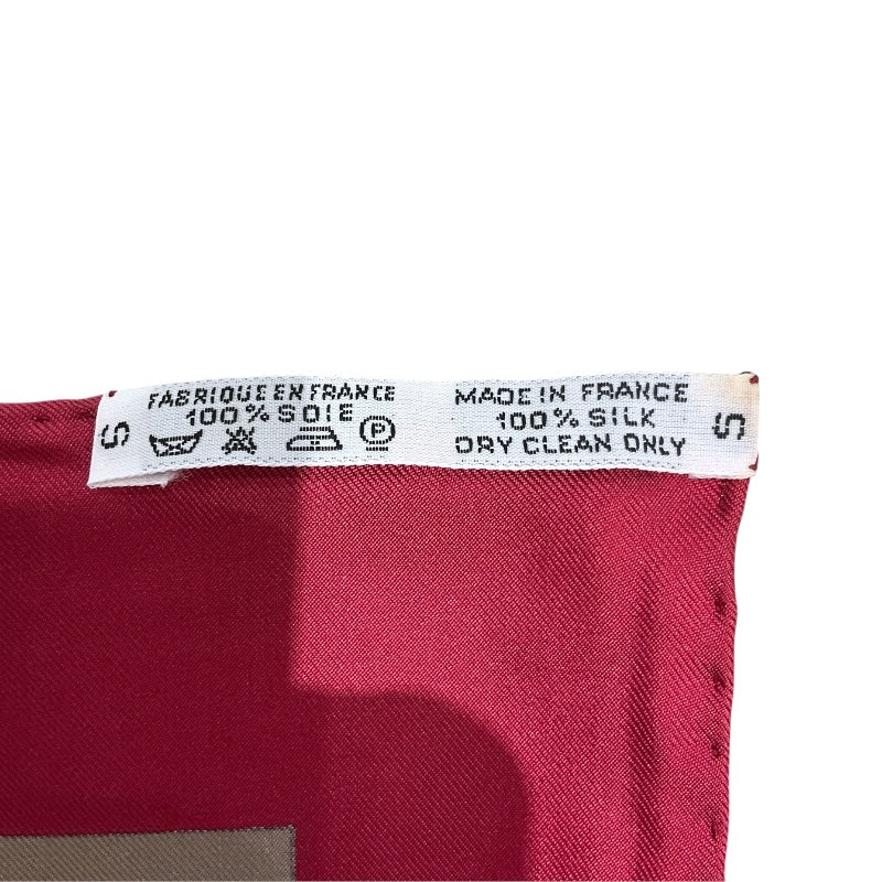 エルメス HERMES ｶﾚ90 マルチカラー ｼﾙｸ レディース スカーフ