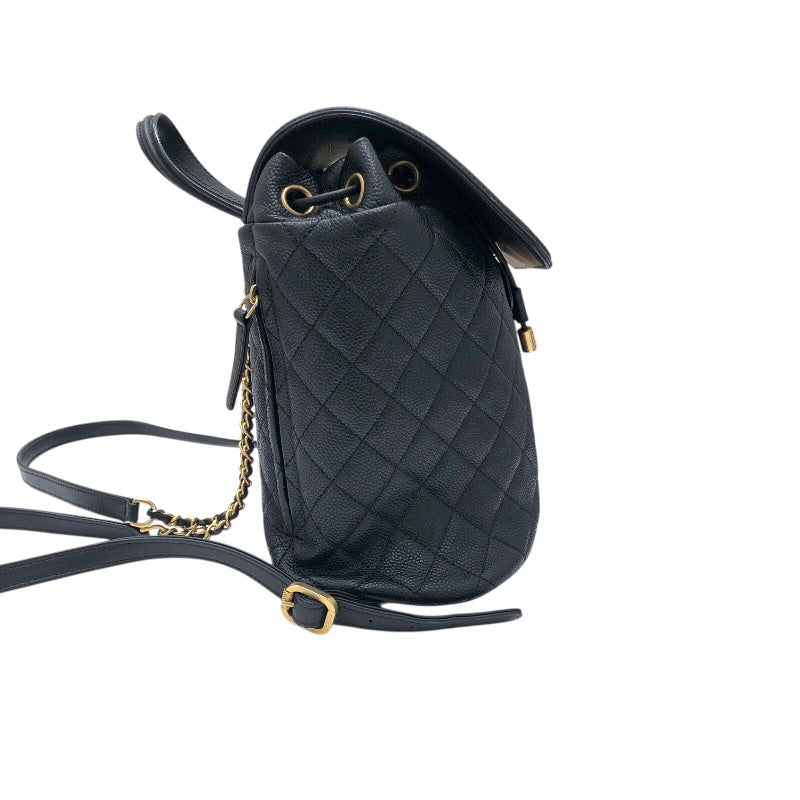 シャネル CHANEL CCフィリグリー　バックパック A57090 ブラック/ゴールド キャビア レディース リュック・デイパック