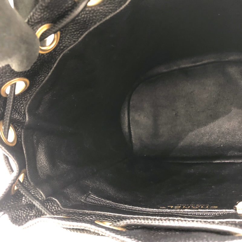 シャネル CHANEL CCフィリグリー　バックパック A57090 ブラック/ゴールド キャビア レディース リュック・デイパック