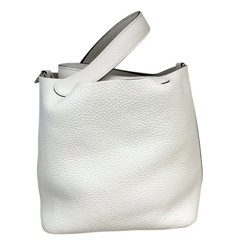 エルメス HERMES ピコタンロックPM B刻印 ニューホワイト/SV金具 トリヨン レディース ハンドバッグ