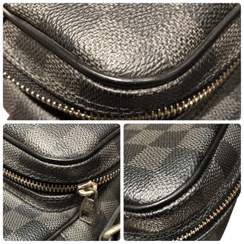 ルイ・ヴィトン LOUIS VUITTON レム N41446 ダミエグラフィット メンズ ショルダーバッグ