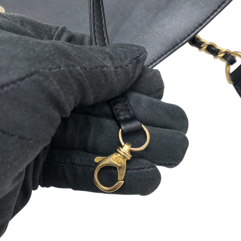 シャネル CHANEL CCフィリグリー　バックパック A57090 ブラック/ゴールド キャビア レディース リュック・デイパック