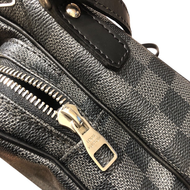ルイ・ヴィトン LOUIS VUITTON レム N41446 ダミエグラフィット メンズ ショルダーバッグ